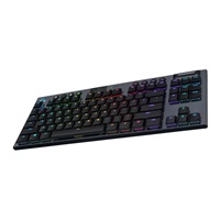 Logitech Mechanical Gaming Keyboard G915 TKL Tenkeyless LIGHTSPEED Wireless RGB - Linear - CARBON - US INT‘L