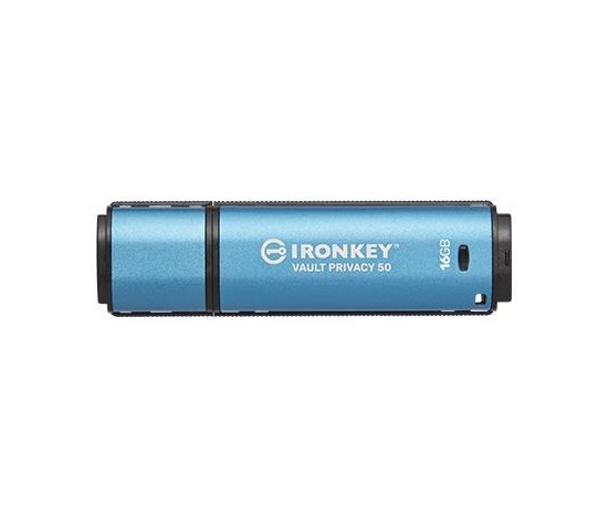 Kingston Flash Disk IronKey 16GB Vault Privacy 50 AES-256 Encrypted, FIPS 197