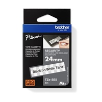 BROTHER TZESE5 - kazeta TZ šířky 24mm, laminovaná TZE-SE5, bílá plombovací páska