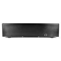 Virtuos pokladní zásuvka C430D - s kabelem, kovové držáky, nerez panel, 9-24V, černá