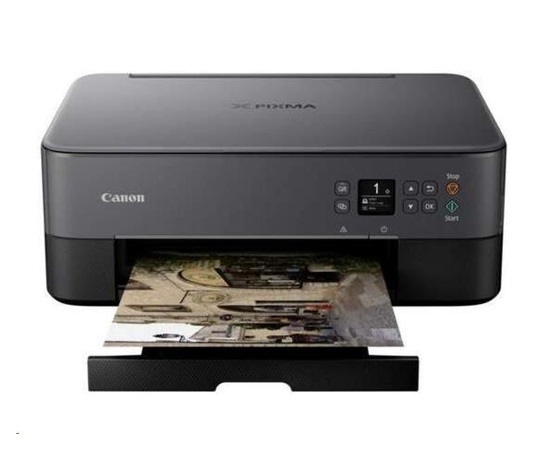 BAZAR - Canon PIXMA Tiskárna TS5350A black- barevná, MF (tisk,kopírka,sken,cloud), USB,Wi-Fi,Bluetooth - Poškozený obal