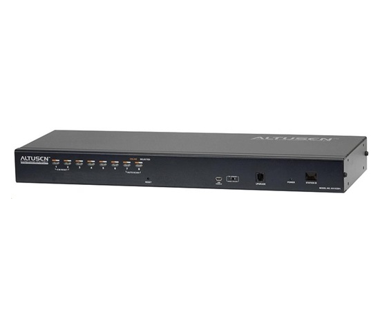 ATEN 8-port OverNet Cat5 KVM PS/2+USB, OSD, rack, SUN, PON, VNC