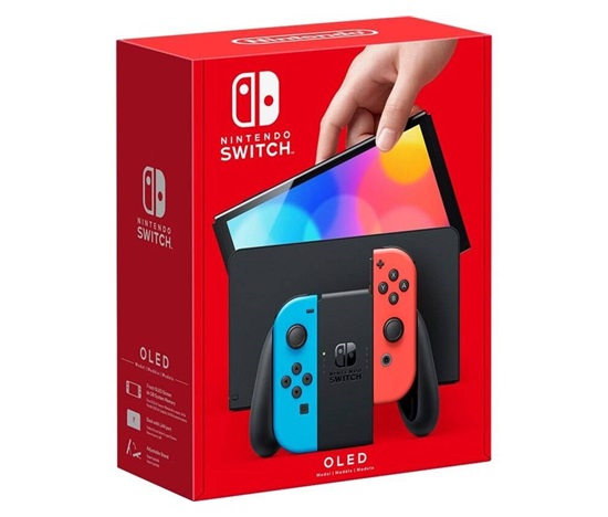 Nintendo Switch OLED Neon Blue/Neon Red