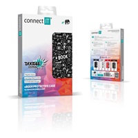 CONNECT IT pouzdro pro Amazon Kindle 2021 (11th gen.), DOODLE černá