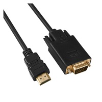PremiumCord kabel s HDMI na VGA převodníkem, 2m