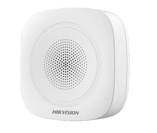 HIKVISION DS-PS1-I-WE(RED Indicator), AX PRO Bezdrátová vnitřní siréna (červená)