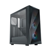 Cooler Master case CMP 520, ATX, Průhledná bočnice, 3x 120mm ARGB Fan, Černá