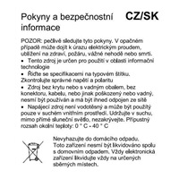 PremiumCord napájecí adaptér 230V / 12V / 2A stejnosměrný