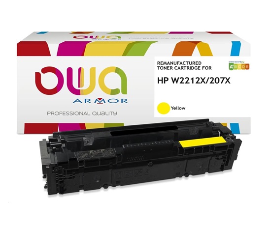 OWA Armor toner pro HP W2212X,žlutý,2450st.