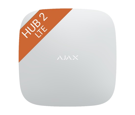 Ajax Hub 2 4G (8EU/ECG) ASP white (38241) centrální ovládací panel s podporou LTE sítě