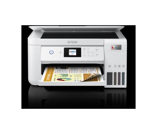 BAZAR - EPSON tiskárna ink EcoTank L4266, 3v1, A4, 1440x5760dpi, 33ppm, USB, Wi-Fi, bílá (poškozený obal)