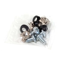 XtendLan 19" předsunutá police s perforací 2U/400mm, nosnost 25kg, černá