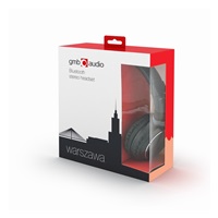 GEMBIRD sluchátka s mikrofonem Warszawa, Bluetooth, černá