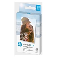 HP Zink Paper Sprocket 20 Pack 2x3"