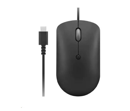 Lenovo 400 USB-C Wired Compact Mouse