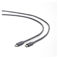 GEMBIRD Kabel USB 3.1 Type-C na Type-C kabel (CM/CM), 1m, datový, černá
