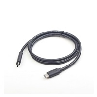 GEMBIRD Kabel USB 3.1 Type-C na Type-C kabel (CM/CM), 1m, datový, černá