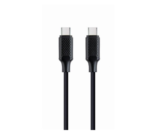 GEMBIRD Kabel USB PD (Power Delivery), 60W, Type-C na Type-C kabel (CM/CM), 1,5m, datový a napájecí, černá