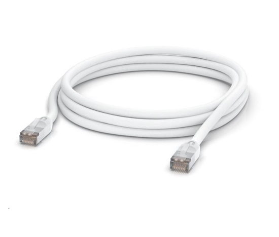 UBNT UACC-Cable-Patch-Outdoor-3M-W, Outdoor UniFi Patch kabel, 3m, Cat5e, bílý