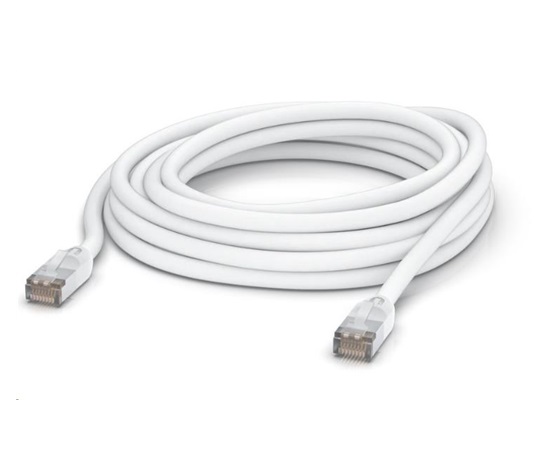 UBNT UACC-Cable-Patch-Outdoor-8M-W, Outdoor UniFi Patch kabel, 8m, Cat5e, bílá