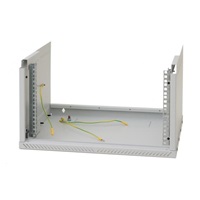 TRITON 19" jednodílný rozvaděč 9U/400mm, černý, rozložený flatpack