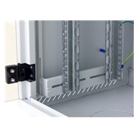 TRITON 19" jednodílný rozvaděč 9U/400mm, odnímatelné boční kryty, černý