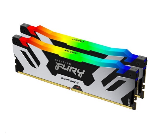 KINGSTON DIMM DDR5 32GB (Kit of 2) 6400MT/s CL32 FURY Renegade RGB