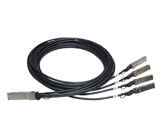 HPE X240 QSFP+ 4x10G SFP+ 5m DAC Cable RENEW
