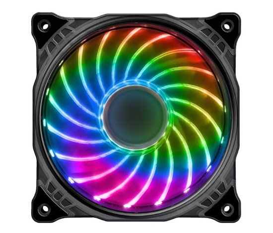 EUROCASE ventilátor RGB 120mm (FullControl spot Led)