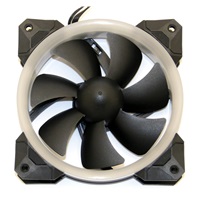 EUROCASE ventilátor RGB 120mm (Turbine blade, FullControl Led)
