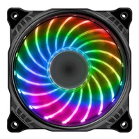 EUROCASE ventilátor RGB 120mm (Turbine blade, FullControl Led)
