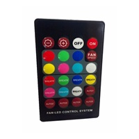 EUROCASE ventilátor RGB 120mm (spot Led), set 4ks + controller