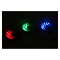 EUROCASE ventilátor RGB 120mm (FullControl spot Led), set 2ks + controller