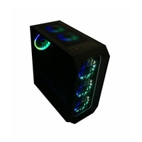 EUROCASE ventilátor RGB 120mm (Turbine blade, FullControl Led), set 2ks + controller