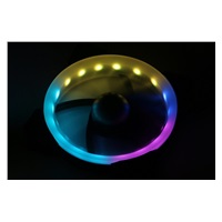 EUROCASE ventilátor RGB 120mm (Turbine blade, FullControl Led), set 6ks + controller