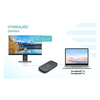 i-tec Thunderbolt 3/USB-C Dual 4K Dock.St. + USB-C to DisplayPort Cable (1,5 m) + PD 60W