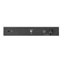 D-Link DGS-1100-24PV2 24-Port PoE Gigabit Smart Managed Switch, 12x PoE, PoE budget 100W, fanless