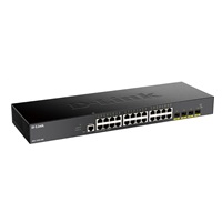 D-Link DGS-1250-28X 28-port Gigabit Smart Switch, 24x GbE, 4x SFP+