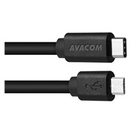 AVACOM datový a nabíjecí kabel USB Type-C - Micro USB, 100cm, černá