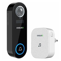 EVOLVEO Ringo DB2 - bezdrátový chytrý videozvonek + zvonek do zásuvky