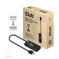 Club3D Adaptér HDMI + Micro USB na DisplayPort 4K120Hz/8K30Hz, Active Adapter M/F