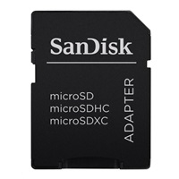 SanDisk MicroSDXC karta 256GB Ultra (150 MB/s, A1 Class 10 UHS-I) + adaptér