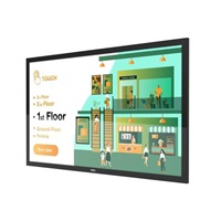 SHARP/NEC LCD 65" MultiSync M651 PCAP, 3840x2160, 500nit, 24/7, DP, HDMI, LAN, RS232, USB, SDM Slot, Mediaplayer, Dotyk