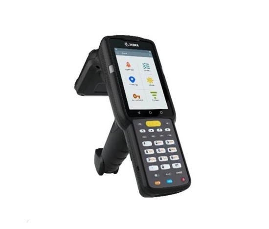 Zebra MC3330XR, 2D, SR, SE4770, USB, BT, Wi-Fi, alpha, Gun, RFID, IST, PTT, GMS, Android