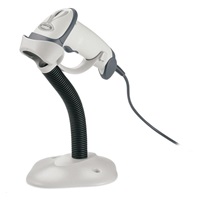 Zebra LS2208, 1D, SR, multi-IF, kit (KBW), light grey