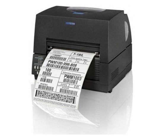 Citizen CL-S6621, 8 dots/mm (203 dpi), peeler, ZPLII, Datamax, multi-IF (Ethernet, Premium), black