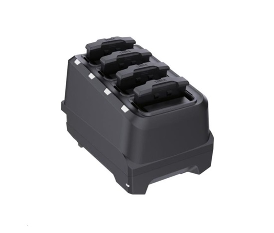 Zebra battery charging station, 4 slots