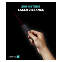 CONNECT IT laserové ukazovátko (AAA baterie), černá