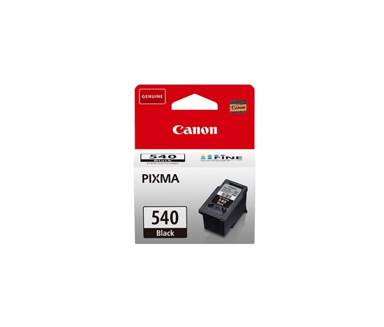 Canon Cartridge PG-540 černá pro PIXMA MG, PIXMA MX, PIXMA TS 3550, 2250, 515, 4150, 4250, 475, 5151, 3250, 2150, 455, 375, 3650, 535, 3150, 525, 435, 395, 3650S, 5150 (180 str.)