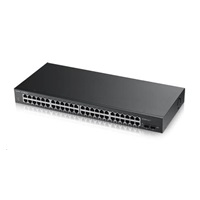 Zyxel GS1900-48 50-port Gigabit Web Smart switch, 48x gigabit RJ45, 2x SFP v2
